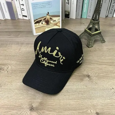 Hats and caps in the catalogue: Amiri Hollywood California Embroidered Baseball Cap